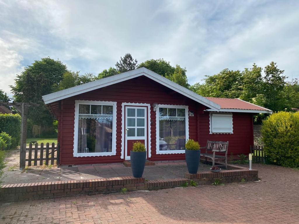 Hesel Ferienhaus Schweden Gluck!ヴィラ エクステリア 写真